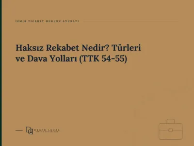 Haksız Rekabet Nedir? Türleri ve Dava Yolları (TTK 54-55)