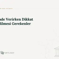 İfade Verirken Dikkat Edilmesi Gerekenler