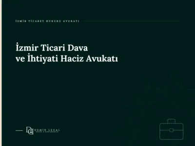 İzmir Ticari Dava ve İhtiyati Haciz Avukatı