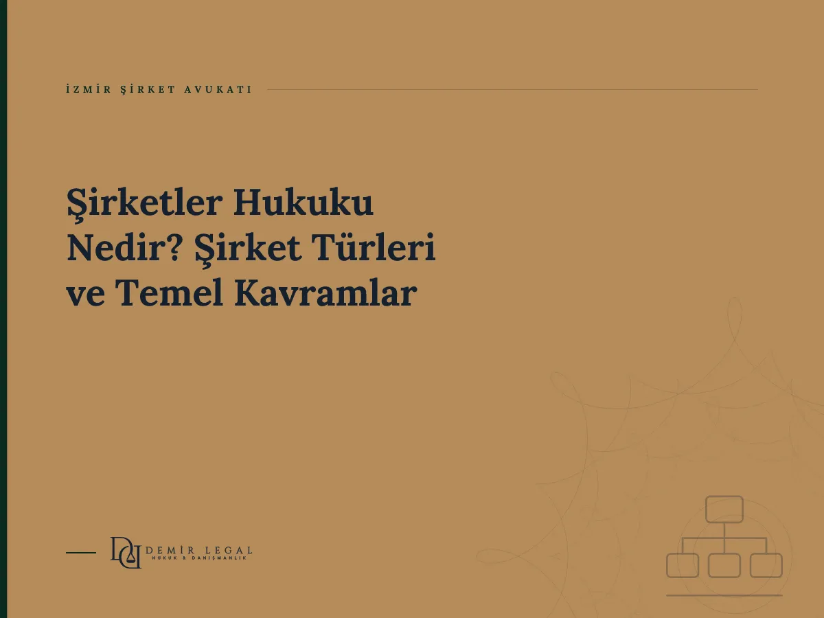 Şirketler Hukuku Nedir? Şirket Türleri ve Temel Kavramlar